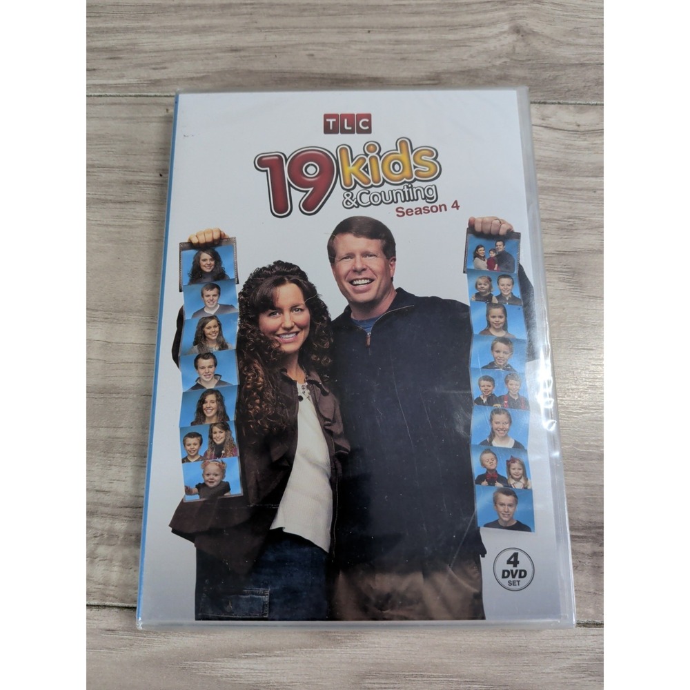 19 Kids And Counting Season 4 DVD Box Set TLC Discontinued TV Series ( NEW )